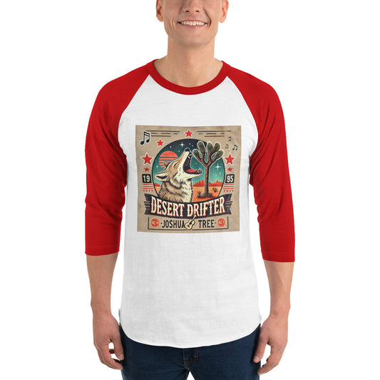 Howling Coyote 3/4 Raglan Shirt